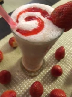 Homemade Strawberry Shake