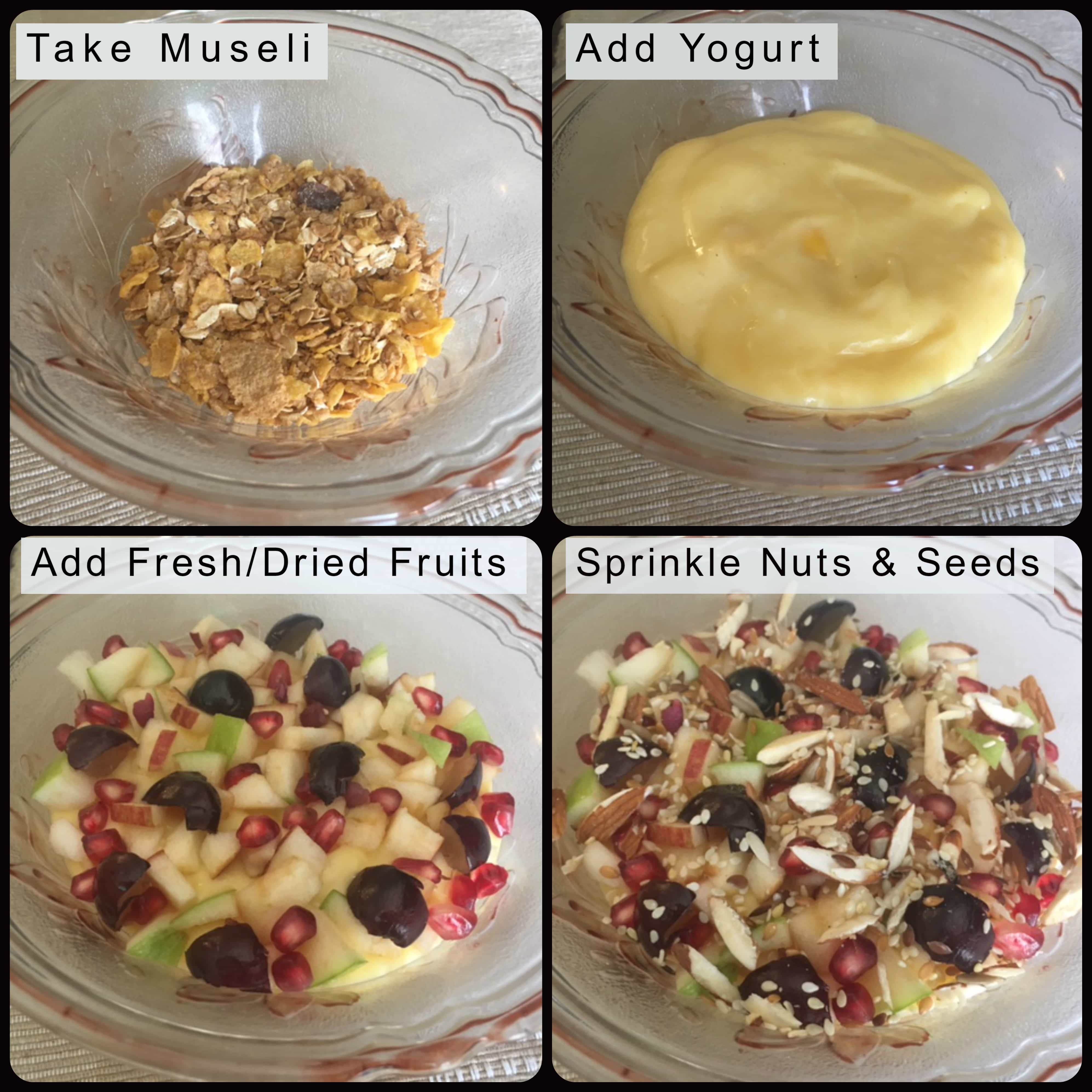 How to make Muesli Yogurt