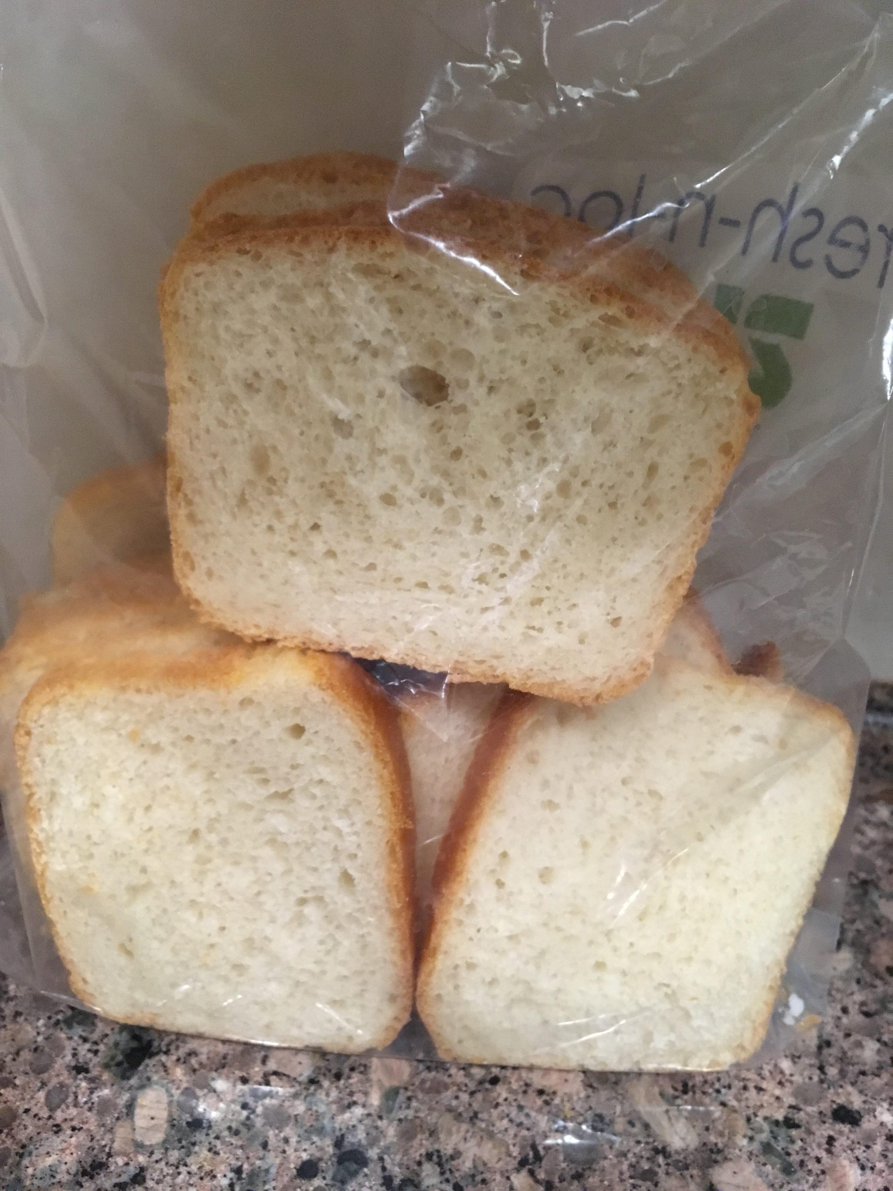 Storing White Sandwich Bread