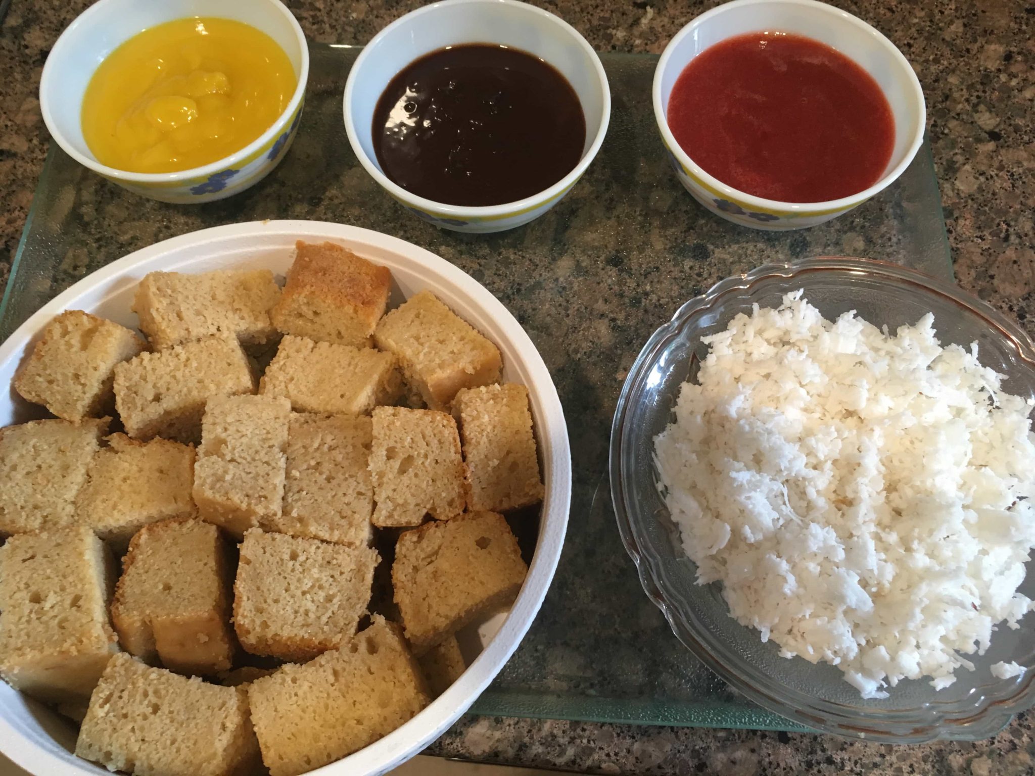 Lamington Cake Ingredients