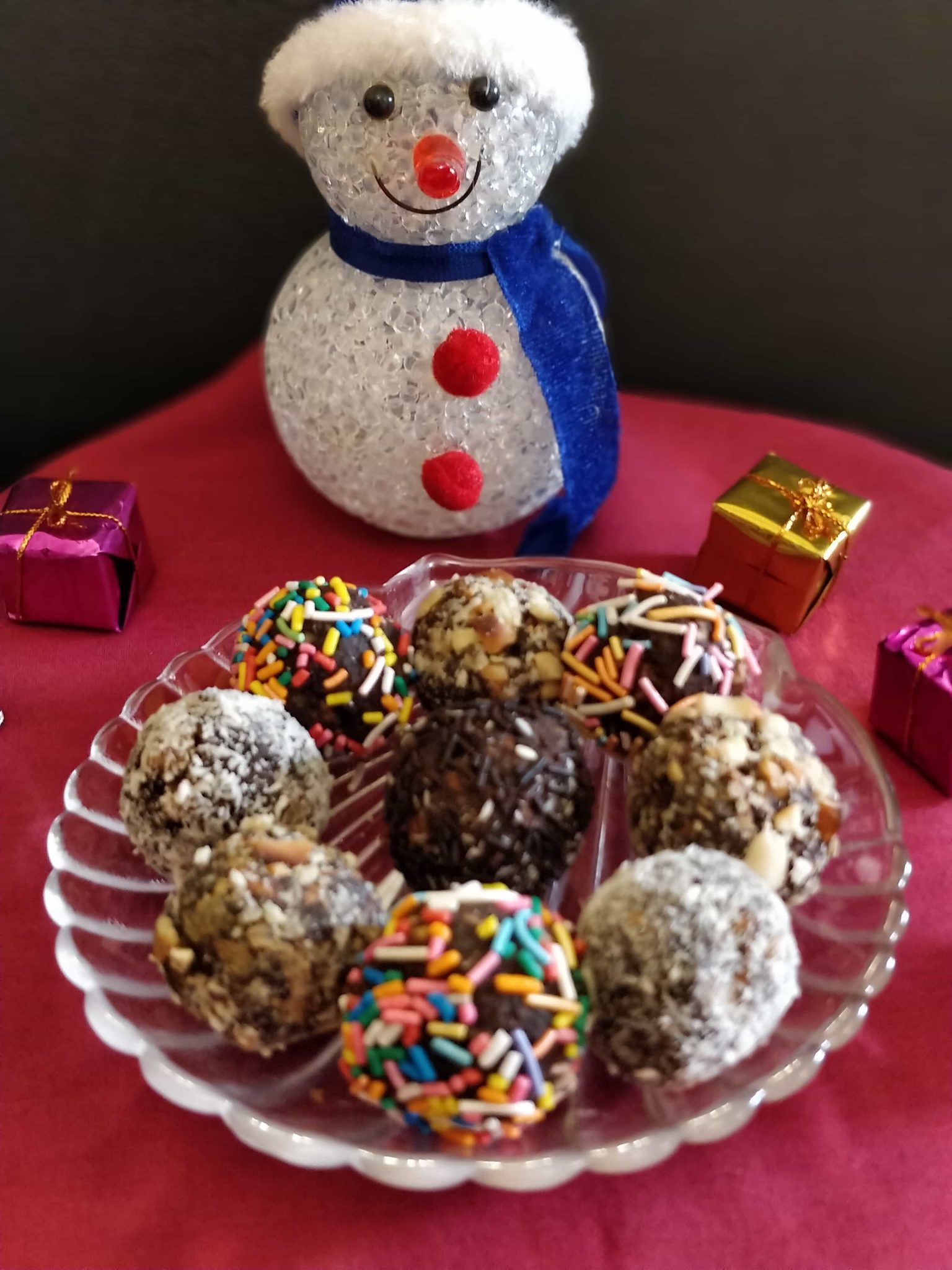 Christmas Chocolate Truffles