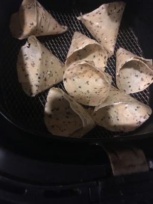 Papad Cone In Air Fryer