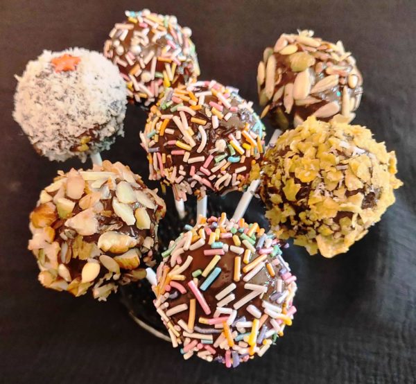 Cake Pops made without lighting fire