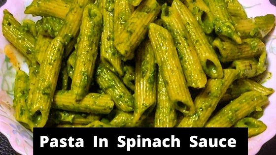 Pasta in Spinach Sauce