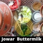 Jowar Buttermilk | Chhach | Sorghum Buttermilk | Lassi