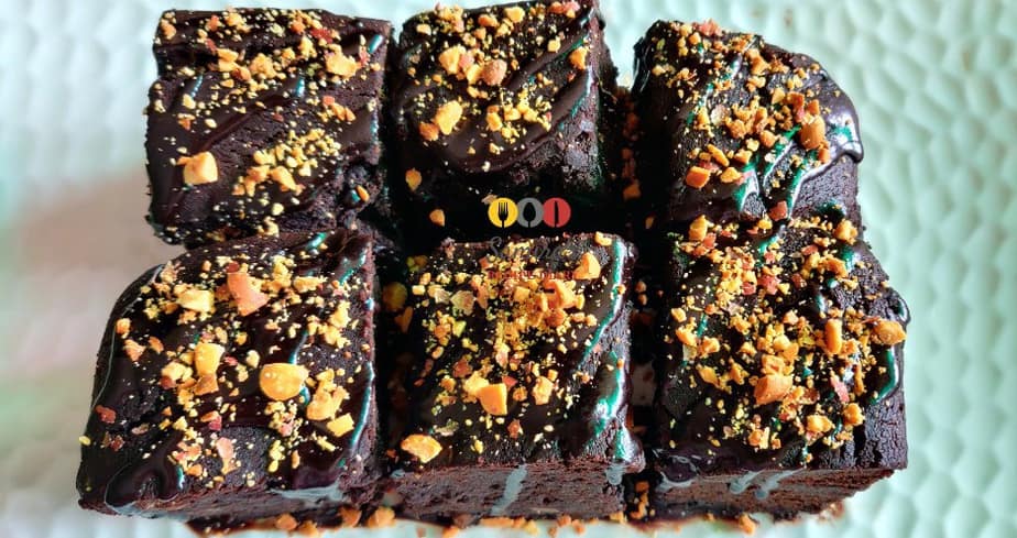 Eggless Ragi Brownies