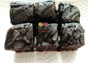 Eggless Ragi Brownies