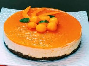 Mango Cheesecake without gelatin