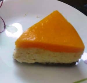  Mango Cheesecake With Agar
