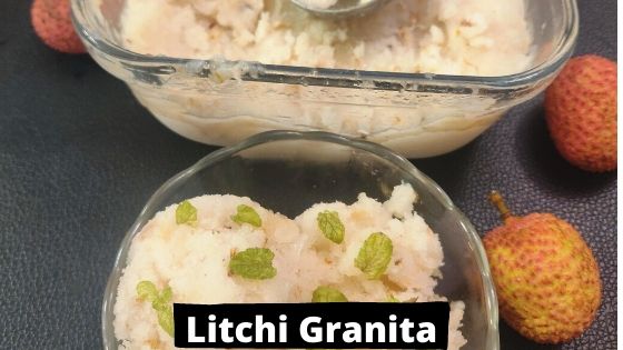 lychee granita